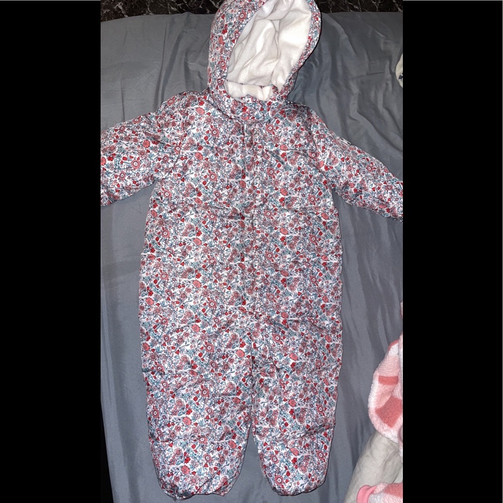 Gap Toddler Floral Snowsuit